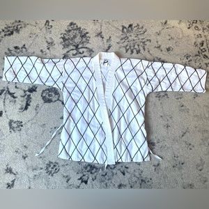 Hapkido gi martial arts uniform with diamond pattern size 2 men’s women’s kids